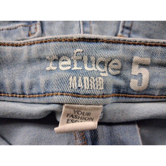 REFUGE 5 MADRID YOUR FASHION EXSCAPE SLIM CUT LIGHT WASH DENIM - Picture 3 of 14